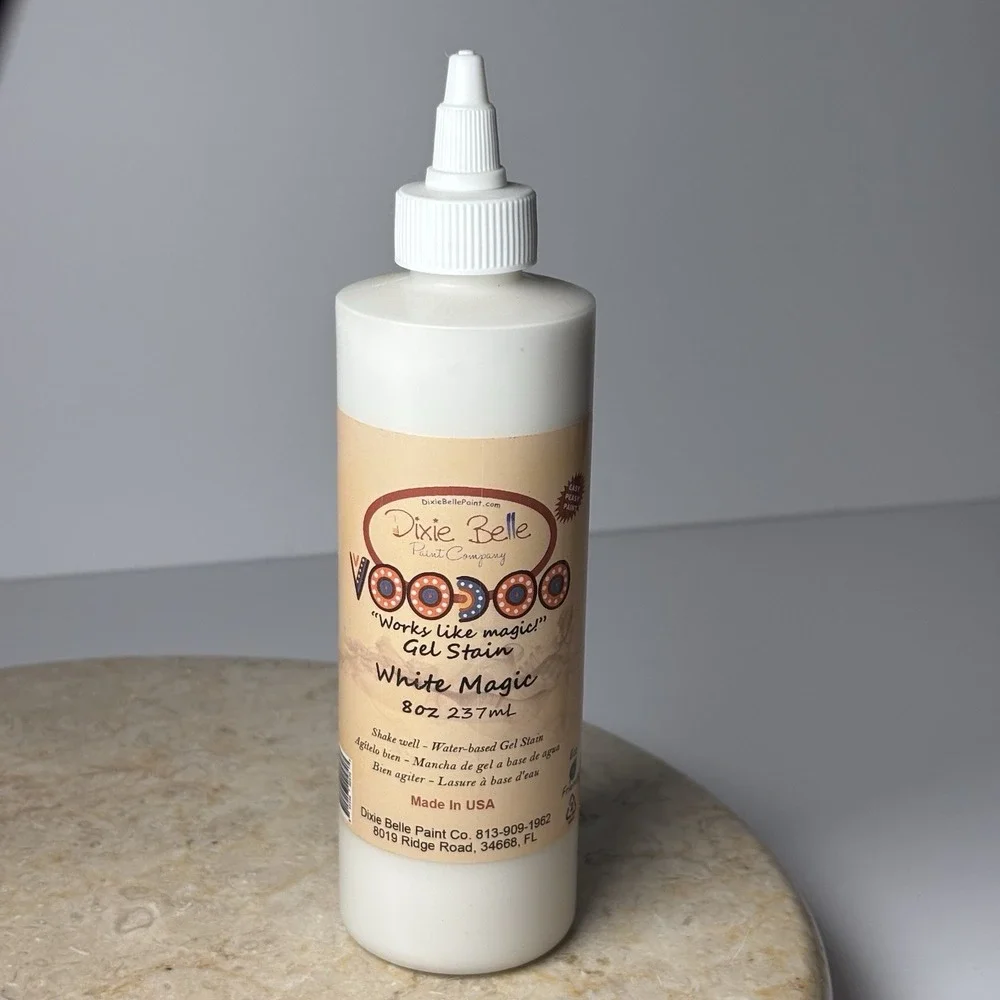 Dixie Belle Voodoo Gel Stain Water Based‎ 8 oz - White Magic